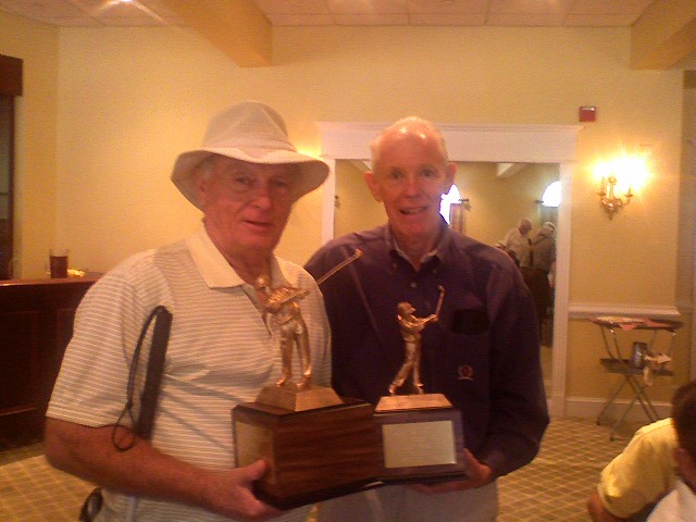 Photo of Founder Cup winners Rob Ryan and Jim Hunt.